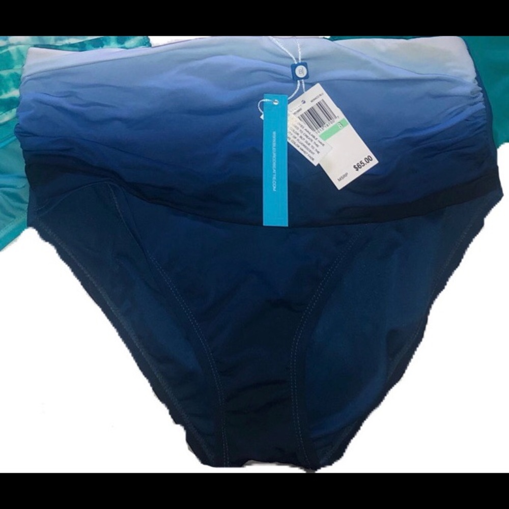 NWT, Bleu RodBeattie swim bottom